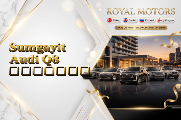 Sumgayit Audi Q8 გაყიდვა