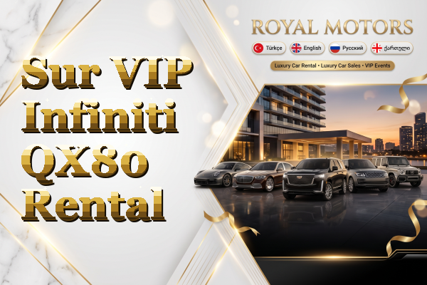 Sur VIP Infiniti QX80 Rental