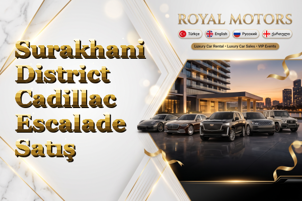 Surakhani District Cadillac Escalade Satış