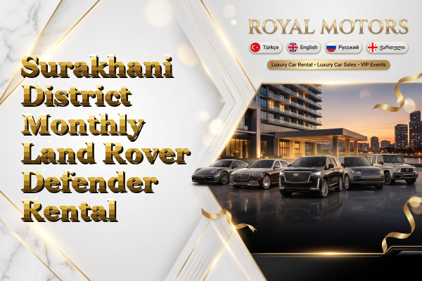 Surakhani District Monthly Land Rover Defender Rental