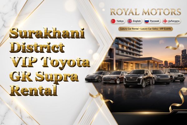 Surakhani District VIP Toyota GR Supra Rental