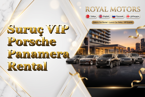 Suruç VIP Porsche Panamera Rental