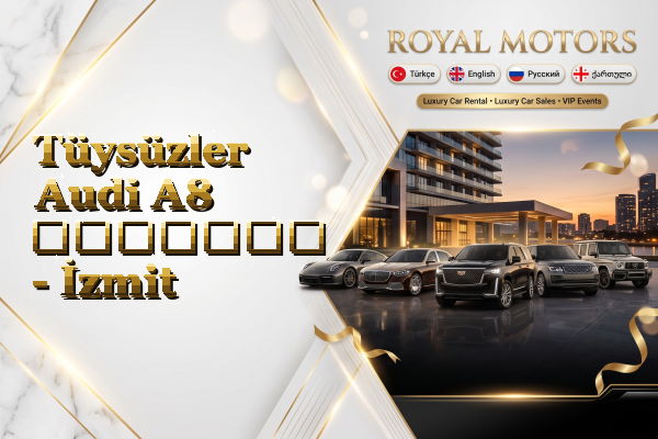 Tüysüzler Audi A8 გაყიდვა - İzmit