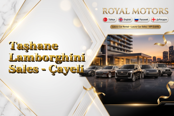 Taşhane Lamborghini Sales - Çayeli
