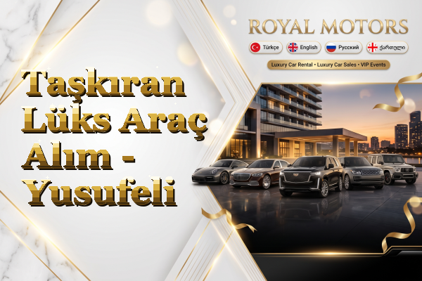 Taşkıran Lüks Araç Alım - Yusufeli