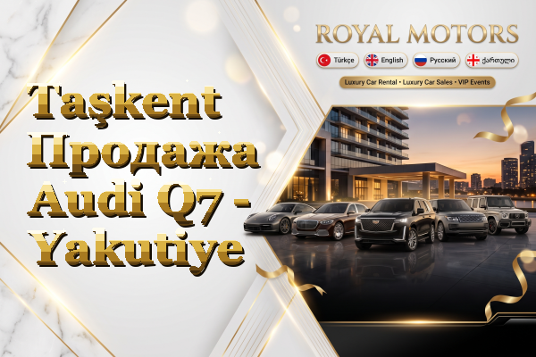 Taşkent Продажа Audi Q7 - Yakutiye