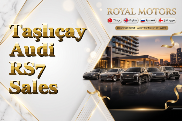 Taşlıçay Audi RS7 Sales