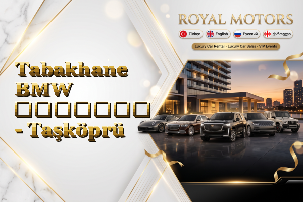 Tabakhane BMW გაყიდვა - Taşköprü