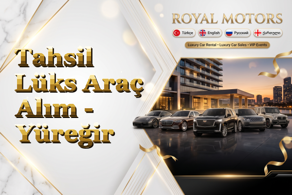 Tahsil Lüks Araç Alım - Yüreğir
