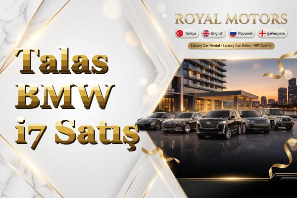 Talas BMW i7 Satış