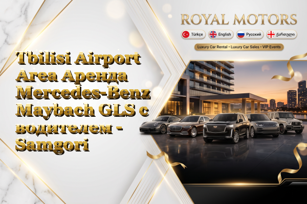 Tbilisi Airport Area Аренда Mercedes-Benz Maybach GLS с водителем - Samgori