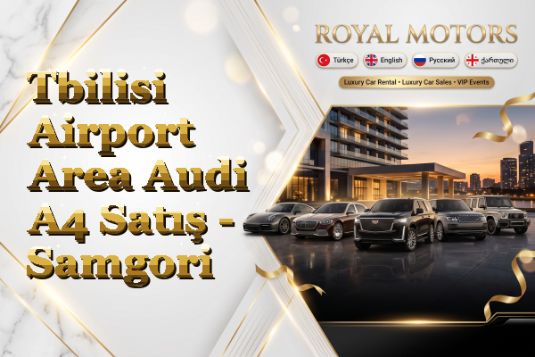 Tbilisi Airport Area Audi A4 Satış - Samgori