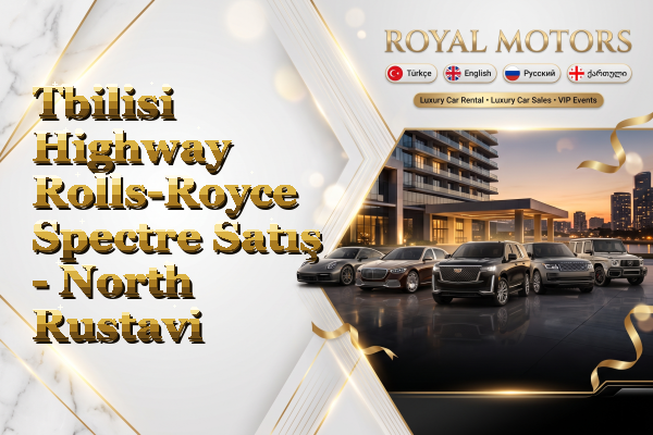 Tbilisi Highway Rolls-Royce Spectre Satış - North Rustavi