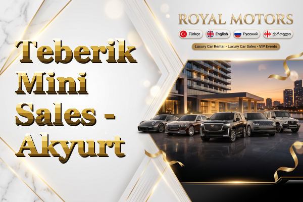 Teberik Mini Sales - Akyurt