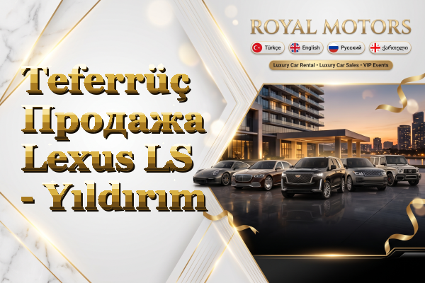 Teferrüç Продажа Lexus LS - Yıldırım