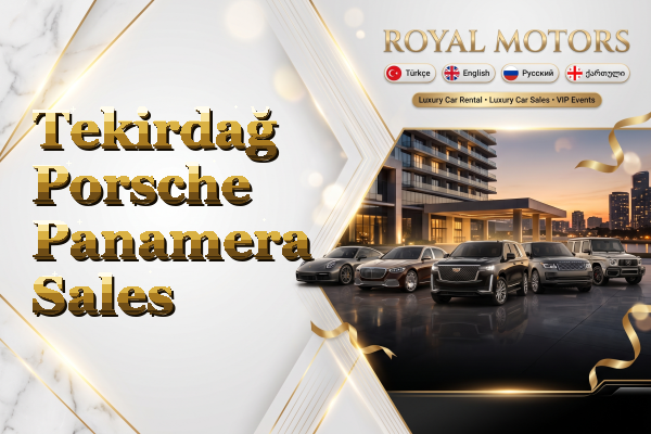 Tekirdağ Porsche Panamera Sales