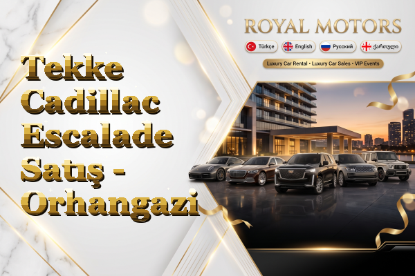Tekke Cadillac Escalade Satış - Orhangazi