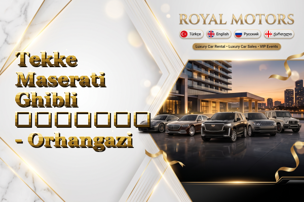Tekke Maserati Ghibli გაყიდვა - Orhangazi