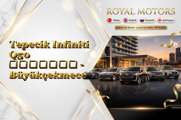 Tepecik Infiniti Q50 გაყიდვა - Büyükçekmece