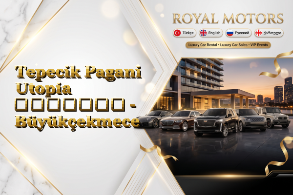 Tepecik Pagani Utopia გაყიდვა - Büyükçekmece
