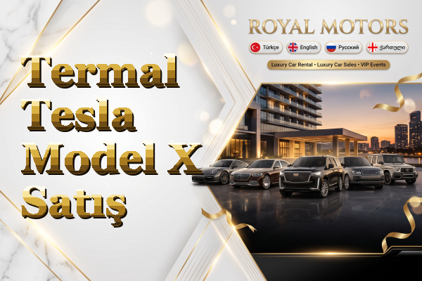 Termal Tesla Model X Satış