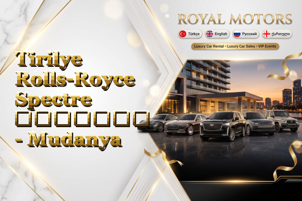 Tirilye Rolls-Royce Spectre გაყიდვა - Mudanya