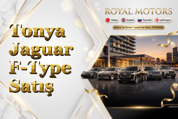 Tonya Jaguar F-Type Satış