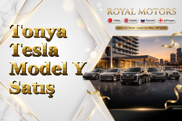 Tonya Tesla Model Y Satış