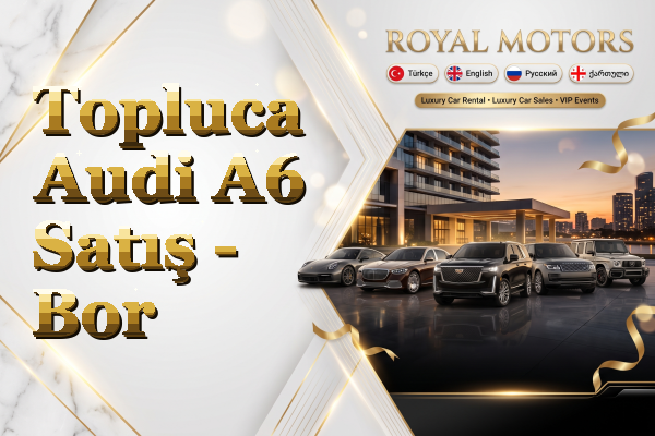 Topluca Audi A6 Satış - Bor