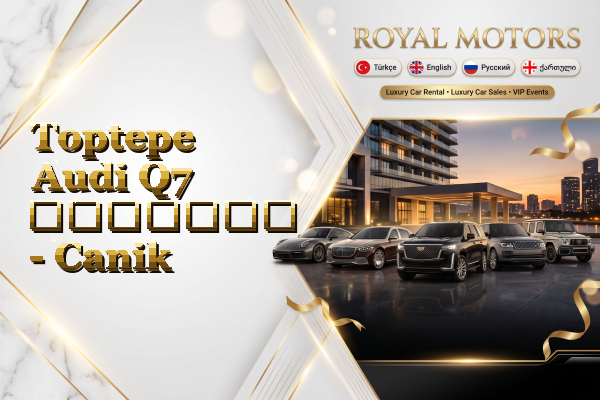 Toptepe Audi Q7 გაყიდვა - Canik