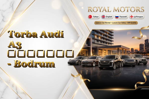 Torba Audi A3 გაყიდვა - Bodrum