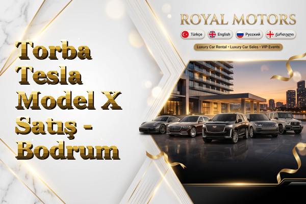 Torba Tesla Model X Satış - Bodrum