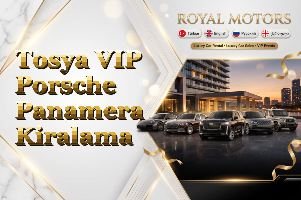 Tosya VIP Porsche Panamera Kiralama