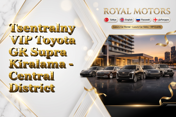 Tsentralny VIP Toyota GR Supra Kiralama - Central District