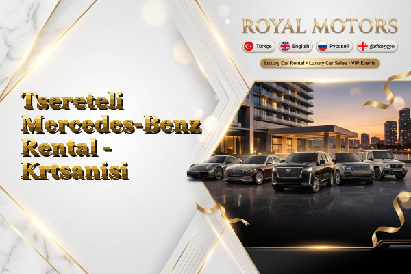Tsereteli Mercedes-Benz Rental - Krtsanisi