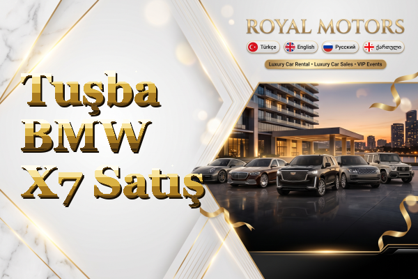 Tuşba BMW X7 Satış