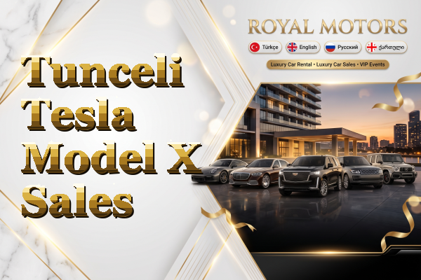 Tunceli Tesla Model X Sales