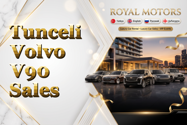 Tunceli Volvo V90 Sales