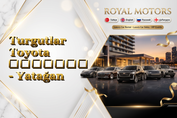 Turgutlar Toyota გაყიდვა - Yatağan