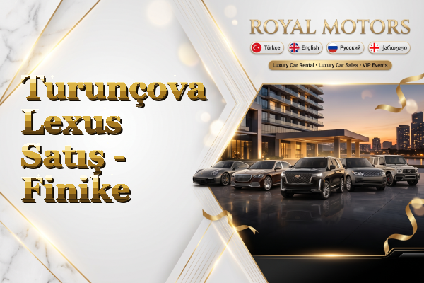 Turunçova Lexus Satış - Finike
