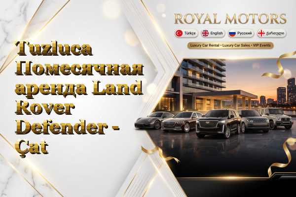 Tuzluca Помесячная аренда Land Rover Defender - Çat