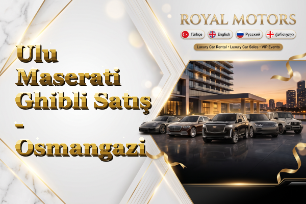 Ulu Maserati Ghibli Satış - Osmangazi