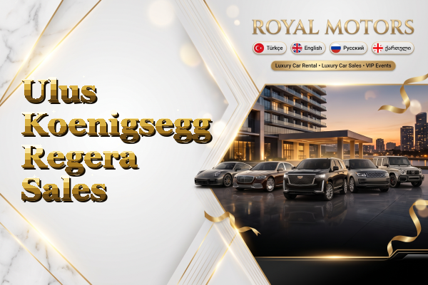 Ulus Koenigsegg Regera Sales