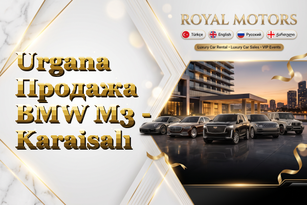Urgana Продажа BMW M3 - Karaisalı