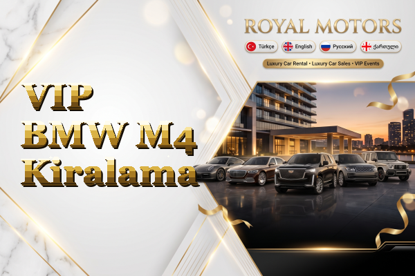VIP BMW M4 Kiralama