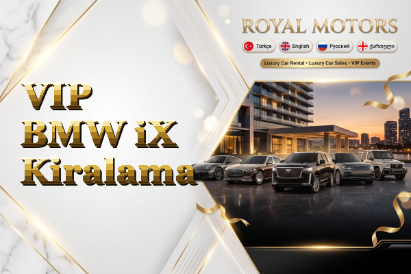 VIP BMW iX Kiralama