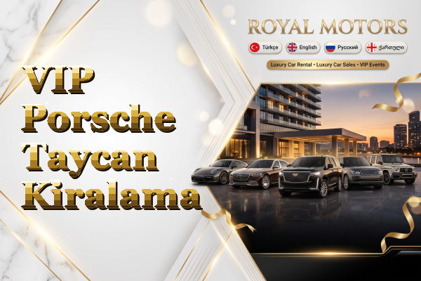 VIP Porsche Taycan Kiralama