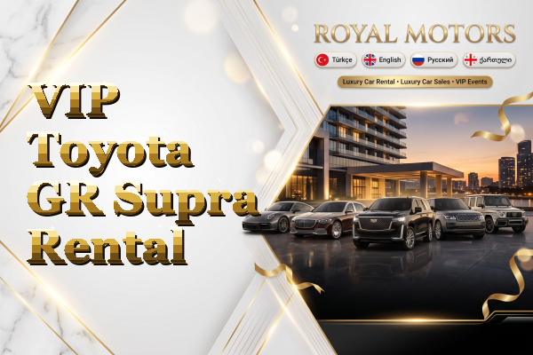 VIP Toyota GR Supra Rental