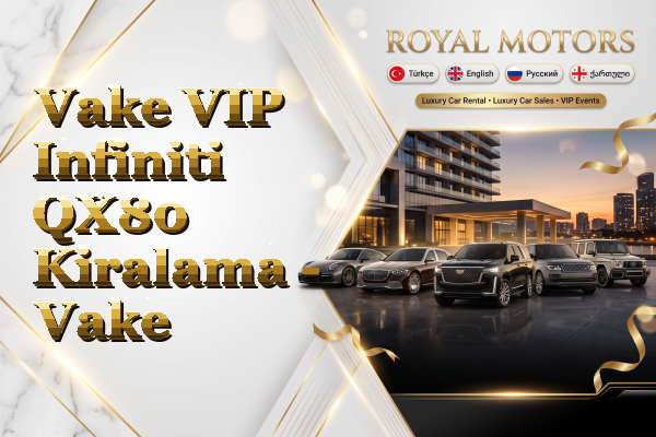 Vake VIP Infiniti QX80 Kiralama - Vake