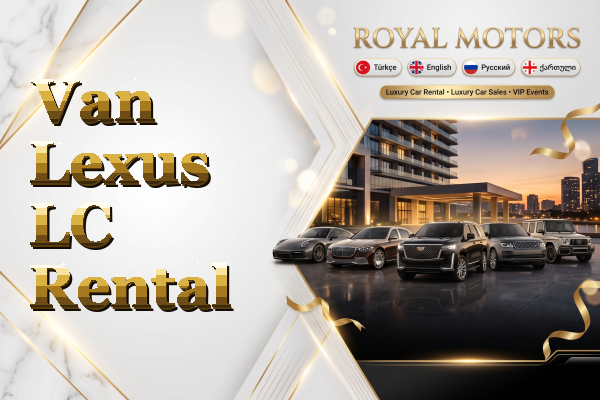 Van Lexus LC Rental